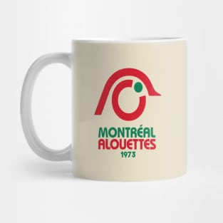 RETRO Montreal Alouettes Football 1973 Mug